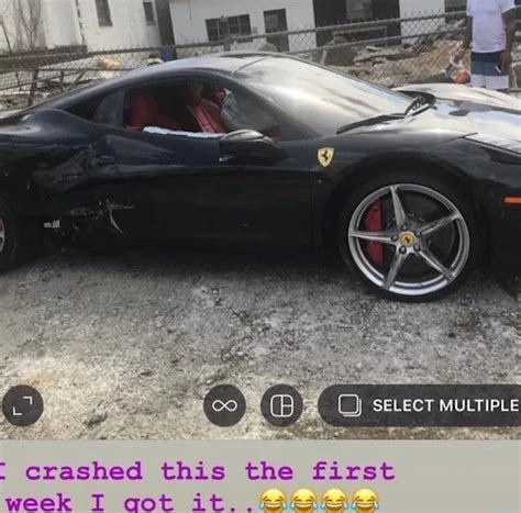 Gervonta Davis Rozbił Ferrari Zaledwie Kilka Dni Po Jego Zakupie Sport