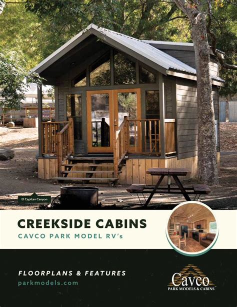 Pdf Creekside Cabins Cavco Park Models Park Models Cabins