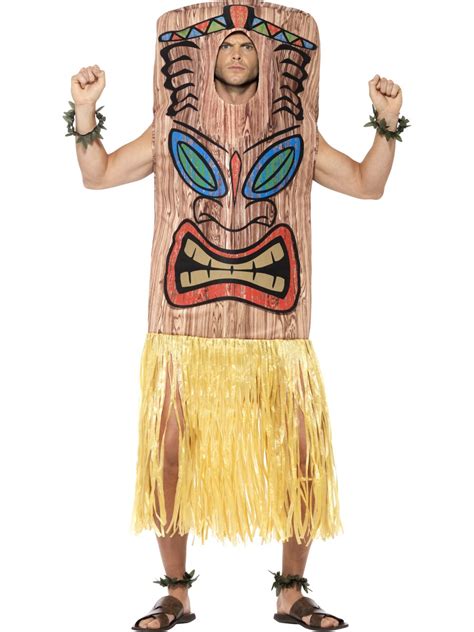 Tiki Totem Costume National Dress Mega Fancy Dress