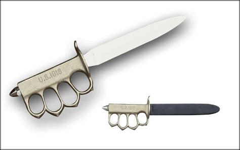 Legendary Wwi Knuckle Duster Trench Knife Picture 3