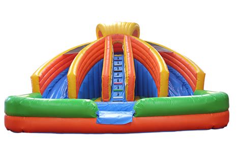 Dual Lanes Slide FWS 101 Fun World Inflatables