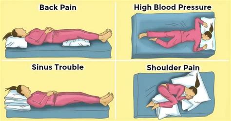 what is the right position to sleep for each of these health problems el paso back clinic