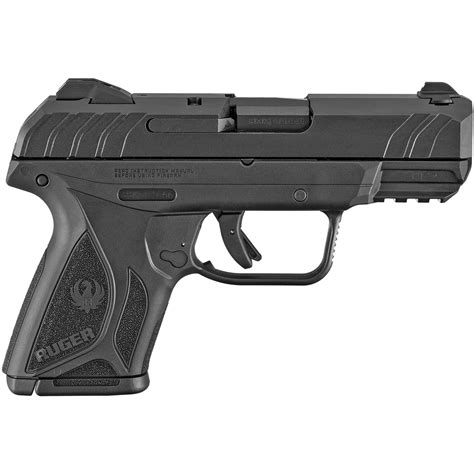 Ruger Security 9 Compact 9mm 342 In Barrel 10 Rnd Pistol Black
