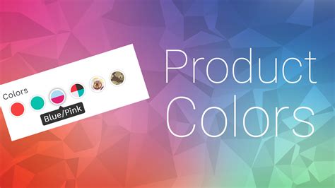 Product Colors Shopify App Store