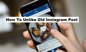 How To Unlike Old Instagram Posts