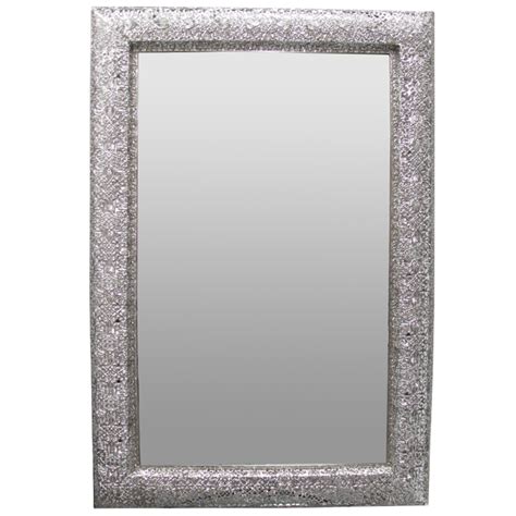 Marrakesh Mirror Rectangle Silver The Joneses Limited