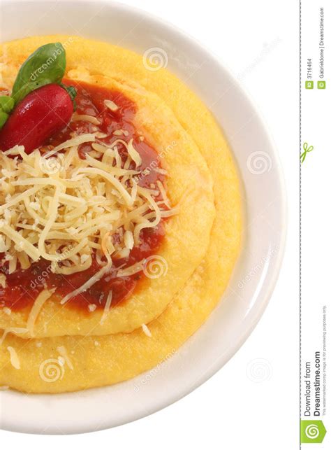Italian Polenta Stock Photo Image Of Parmesan Gourmet 3716464