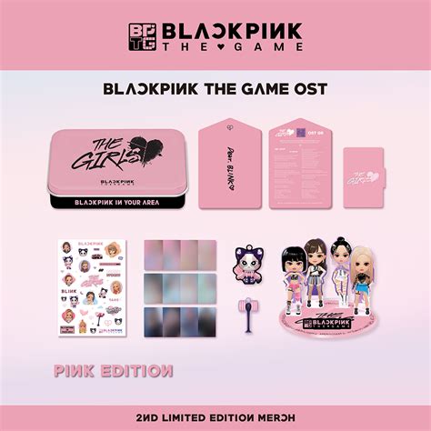 Blackpink The Game Ost Merch Pink Edition Blackpink Shop