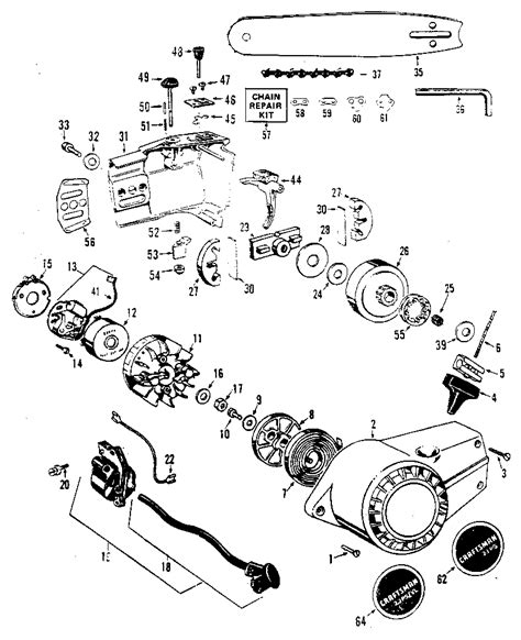 Craftsman Chainsaw Parts Diagram Heat Exchanger Spare Parts