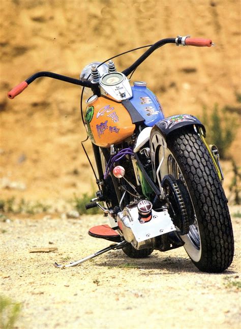 Custom Built Harley Davidson Bobber And Chopper Bikes Old School
