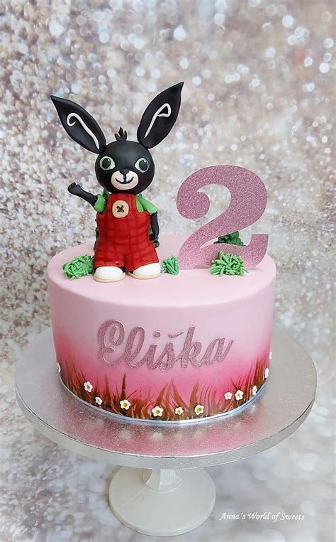 Bing Bunny Cake Decorated Cake By Annas World Of Cakesdecor