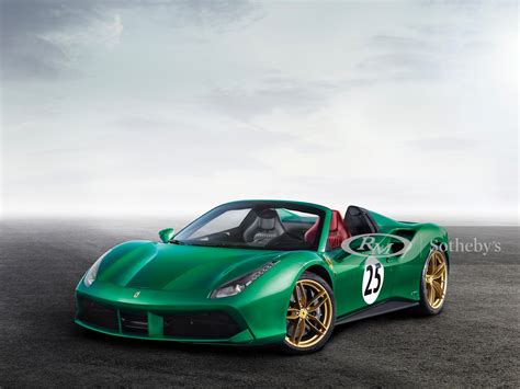 2016 Ferrari 488 Spider Green Jewel Ferrari Leggenda E Passione