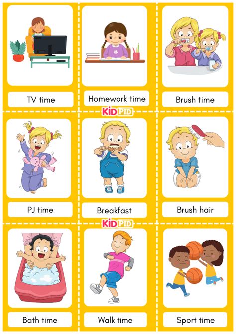 Visual Flashcards For Autism Kidpid