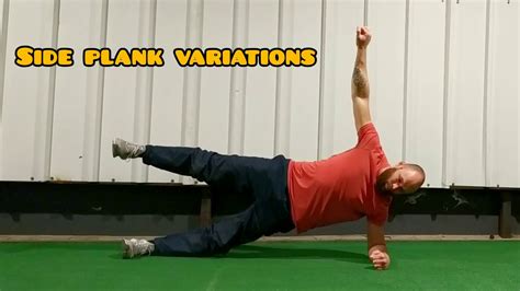 Side Plank Variations Exercise Youtube