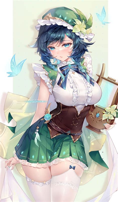 Hình Nền Genshin Impact Rào Chắn Venti Genshin Impact Genderswap 1000x1704 性感阿离 2194395