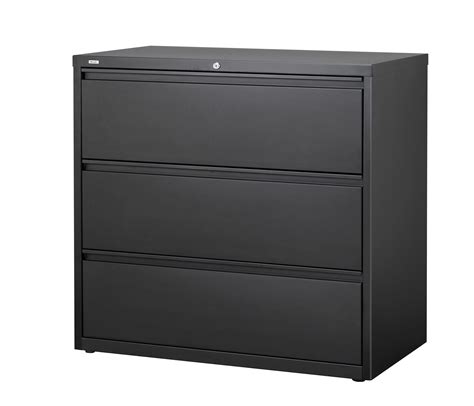 Hirsh HL10000 Series 42 Inch Wide 3 Drawer Commercial Lateral File