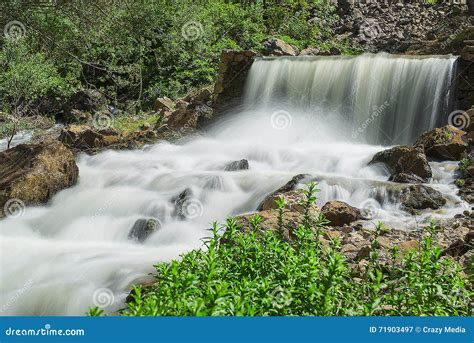 Natural Water From The Main Source Stock Image Image Of Noise Creek