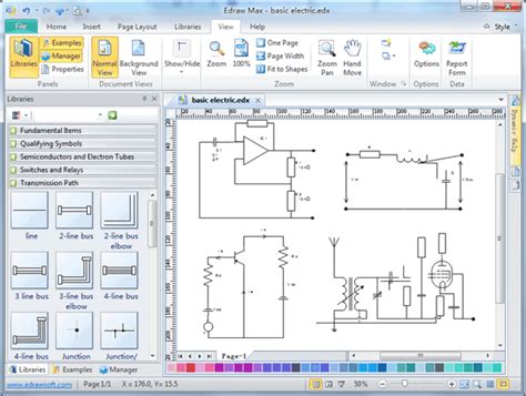 The software is available for windows, linux, and mac. Electrical Diagram Software - Create an Electrical Diagram Easily