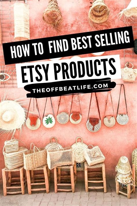 How To Find Best Selling Etsy Products Etsy Best Sellers Pinterest