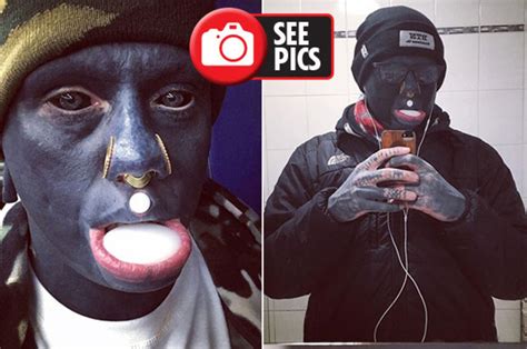 One common myth surrounding tattoos for people with black and brown skin alike is that color tattoos won't show up bold enough on the skin. Tattoo addict Eli ink turns skin black with ink ...
