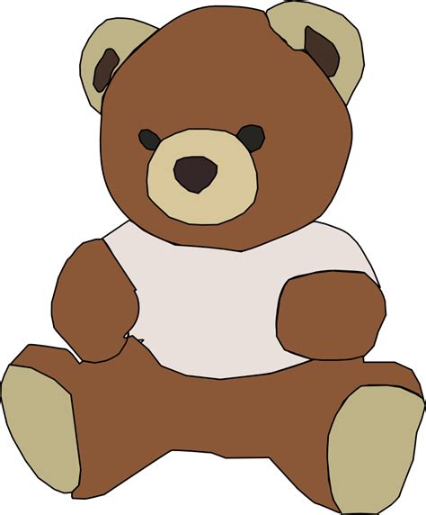 Onlinelabels Clip Art Teddy Bear