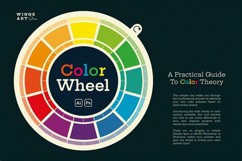 Wings Color Wheel A Design Tool For Illustrators And Designers