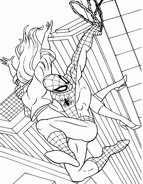 spiderman  coloring pages coloring home