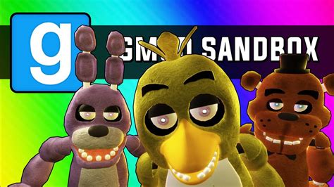 Gmod Five Minutes At Freddys Garrys Mod Sandbox Funny