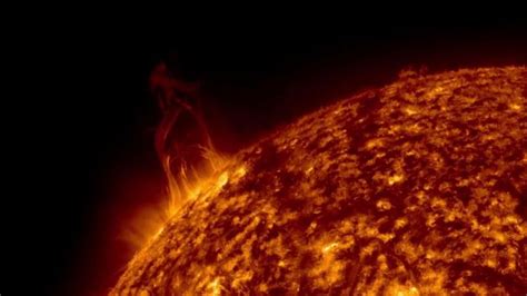 Watch The Sun Erupt In A Symphony Of Solar Storms Solar Storm Sun Solar