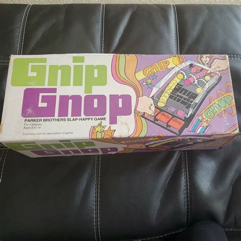 Vintage 1971 Gnip Gnop Game Parker Brothers Complete With Etsy