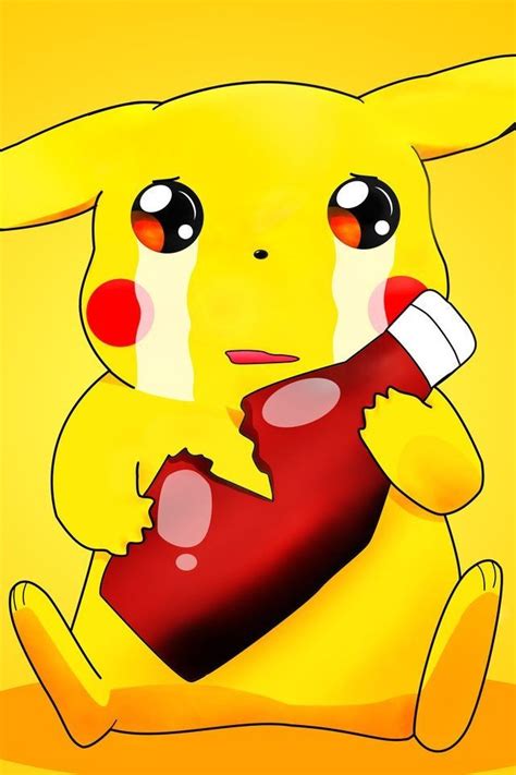Picachu And His Ketchup This Is A Better Love Story Than Twilight