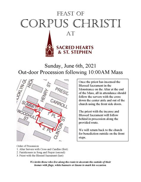 Corpus Christi 2021 Sacred Hearts St Stephen
