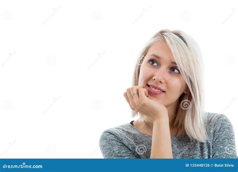 Hand Under Chin Stock Photo Image Of Background Adult 125448126