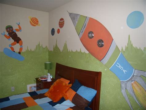 Wonderful outer space bedroom decor 25 amazing space theme rooms giving great inspirations to diy. Hand Crafted "Outer Space" Bedroom by Ckpaints ...