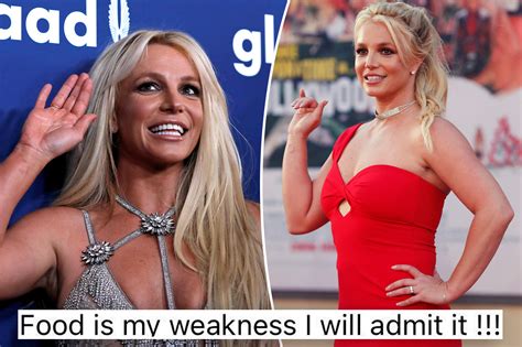 ‘passionate Eater Britney Spears Reveals Her ‘normal Weight After