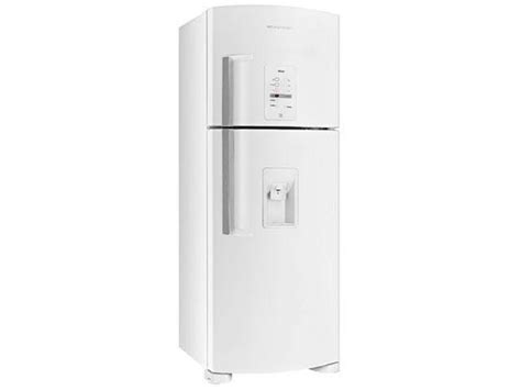 Geladeira Refrigerador Brastemp Frost Free Duplex L c Dispenser de Água e Lata Smart Bar