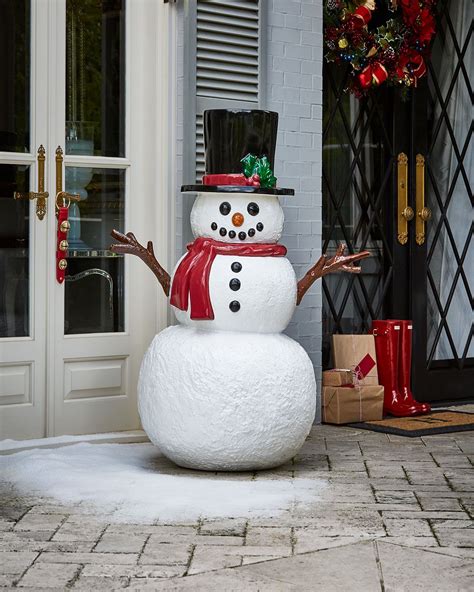 Outdoor Snowman Decoration Snowman Decorations Snowman Outdoor