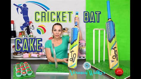 Cricket Bat Cake Youtube