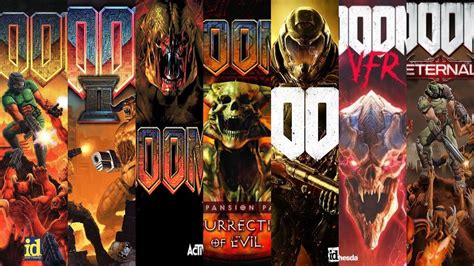 The Evolution Of Doom Games 1993 2020 Youtube