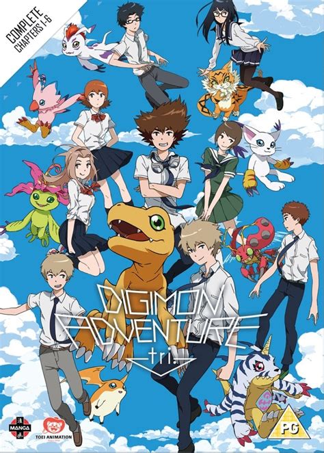Digimon Adventure Tri The Complete Chapters 1 6 Dvd Box Set Free