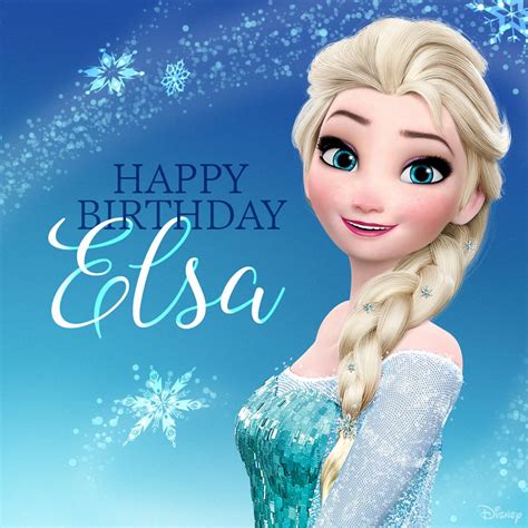 Happy Birthday Elsa Disney Princess Photo 39151398 Fanpop