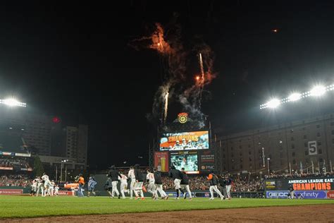 Orioles Clinch The Al East Title With Their Th Win Of The Season
