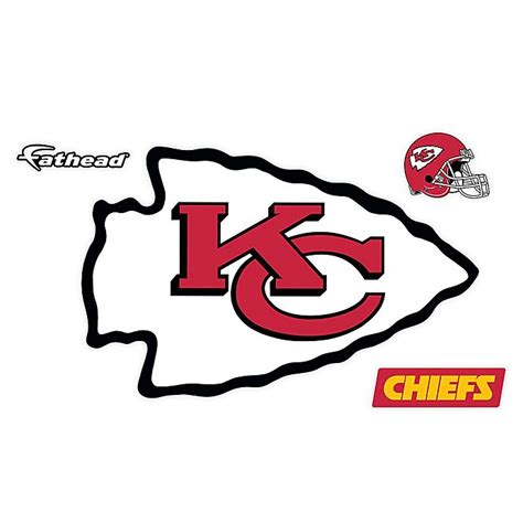 See more ideas about chiefs logo, kansas city chiefs chiefs logo. Fathead® NFL Kansas City Chiefs Logo Large Wall Decal ...