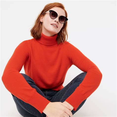 J Crew Everyday Cashmere Turtleneck Sweater