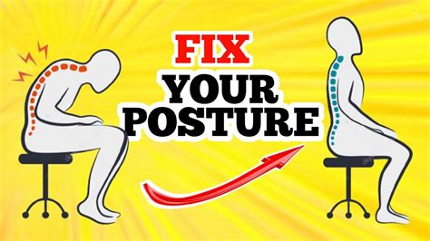 If You Are Sit All Day This Exercises Fix Your Sitting Posture Home