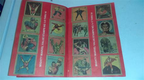Smith gives aunt martha a postage stamp value that is lower than the listed stamp price. Marvel Value Stamp Books; what are they worth? - Comics ...
