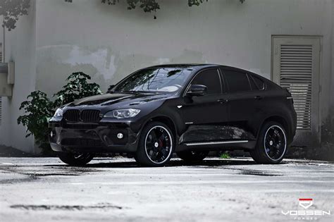 Customize your own luxury car to fit your needs. All Black Custom BMW X6 Gets Threatening Looks — CARiD.com Gallery