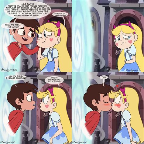 marco kisses star 🌟💋🌟💋🌟💋🌟💋🌟💋🌟💋🌟💋🌟💋 star vs the forces of evil starco comic star vs the forces