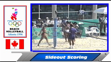 (ed drakich & marc dunn). CANADA vs FRANCE (Olympic Beach Volleyball 1996) - YouTube