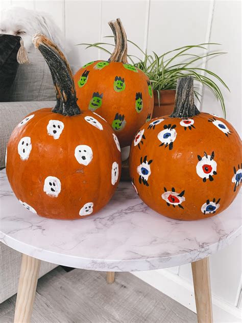 Pumpkin Painting With Your Kids Byquinn